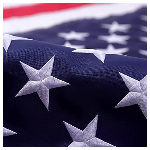 American Flags 3x5,USA US Flag, Sewn Stripes,Heavy Duty Durable Flags for Outdoors, Brass Grommets，The Best Embroidered Stars and Sewn Stripes American Flags.