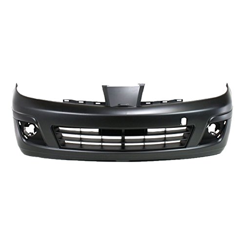 MBI AUTO - Painted to Match, Front Bumper Cover Fascia Replacement for 2007 2008 2009 2010 2011 2012 Nissan Versa 07-12, NI1000245