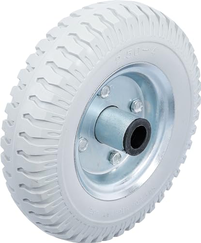 BGS - BGS Diy 80670 | Roue pour diable/chariot de transport | PU, gris | 220 mm