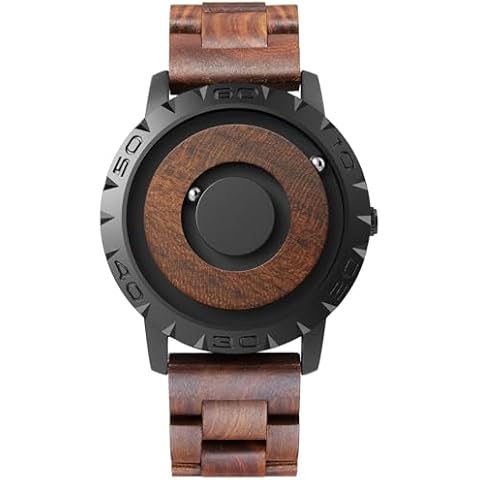 DAOLLEER Montre magnétique en bois Cover