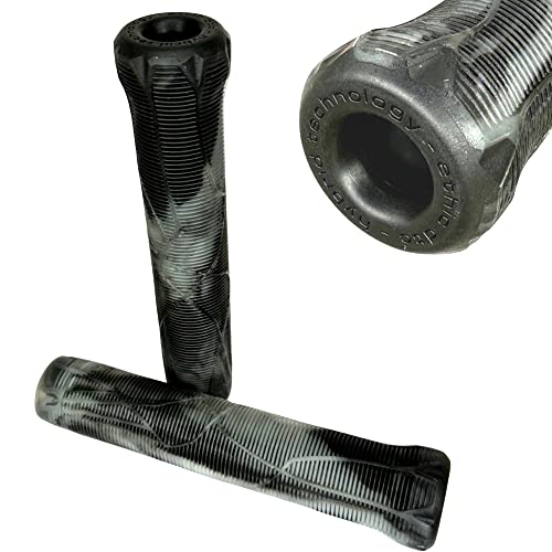 Ethic DTC Poignées de trottinette freestyle 150 mm et 160 mm de longueur I Avec extrémités I Trick I Pédale I Enfants I Freestyle I Poignées I Poignée de...