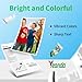 Yeanda 45 78 Ink Cartridge Combo Pack Replacement for HP Ink 45 Black 78 Color Cartridge High-Yield 51645A C6578AN C6578DN for HP Deskjet 842C 932C 960C 970C 990C Color Copier 180 Printer Ink(2 Pack)