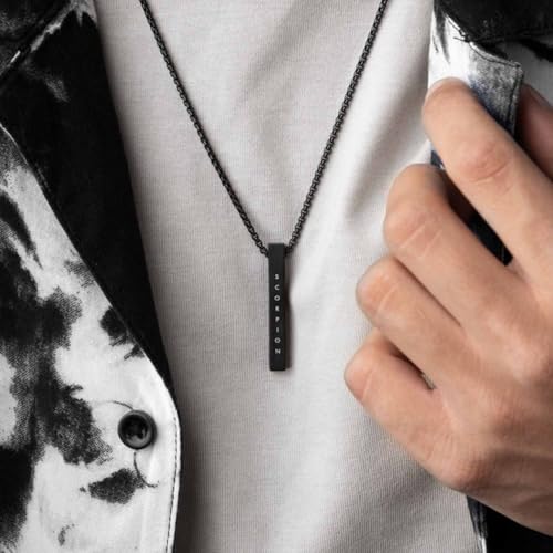 Image of Thebaegift Personalized Leather Men's Customised Wallet with Braclet and Pendent | Customizable with Name | Unique Birthday Gift for Men Boy Love Husband Employees Clients (3 pcs Combo)