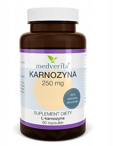 Medverita Carnosine 250mg Supplement, 60 Capsules