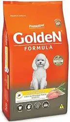 Ração Fórmula Golden para Cães Adultos de Porte Pequeno Sabor Peru e Arroz 1kg
