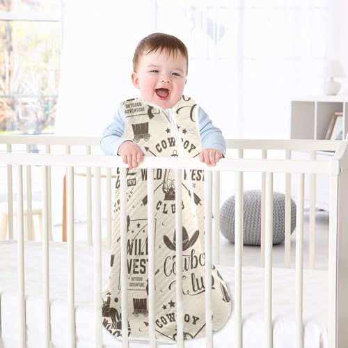 Image of vvfelixl Bright Funny Dinosaurs Baby Sleeping Bag Sleep Sack,Baby Wearable Blanket Sleep Suit for 0-6 Months