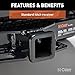 CURT 13264 Class 3 Trailer Hitch, 2-Inch Receiver, Fits Select Toyota Tacoma