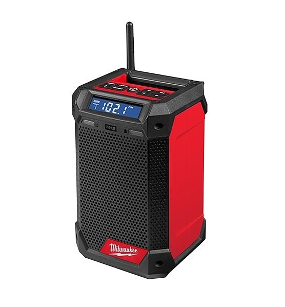 Milwaukee 2951-20 M12 Lithium-Ion Cordless Radio +...