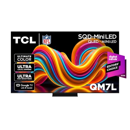 TCL 75-Inch QM7L Series SQD-Mini-LED QLED