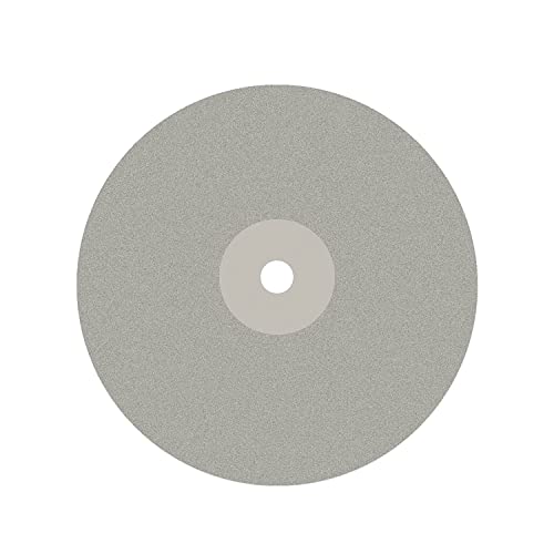 DZQ 6 Inch Grit 3000 Diamond Flat Lap Wheel Disc 6″ x 1/2″ Arbor Hole Abrasive for Cutting or Sanding Stone and Glass