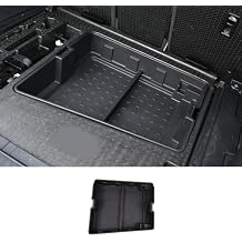 Trunk Organizer Compatible with 2020 2021 2022 2023 L@nd Rover Defender 110, Rear Trunk Cargo Storage Box Insert Organizer Tray ABS Material