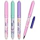 DISNEY Stitch Radierbarer Stift mit Radiergummi, radierbarer Stift, blaue Tinte, Schule (C)