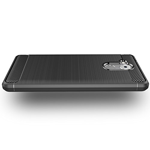 GeeRic Cover Huawei Nova Smart, Nero Silicone