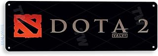 Tinworld Tin Sign: Dota 2 Arcade Pc Game Room Marquee Metal Decor Retro A946