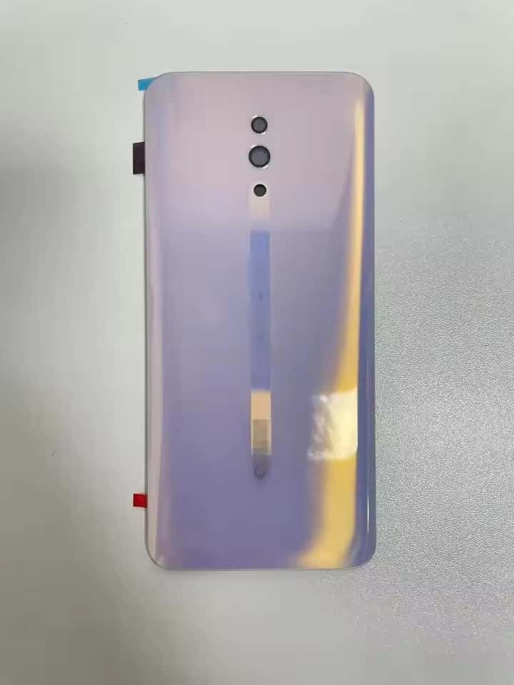 YOOOKOOO Compatible Rear Back Cover for Oppo Reno – Battery Door Housing Replacement Part (Purple Blue)