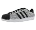 adidas Originals Men's Superstar Snake Pack Fashion Sneaker, Core Black/Core Black/White, 11 M US