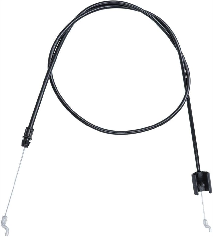 TopHomer 440934 532440934 Zone Control Cable Compatible with Husqvarna Craftsman Murray Walk-Behind Mowers, 53-Inch Engine Stop Clutch Cable with Dual Z-Bend