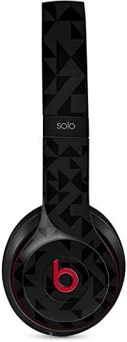 Skinit Decal Audio Skin Compatible with Beats Solo 3 Wireless - Black Geometric Design