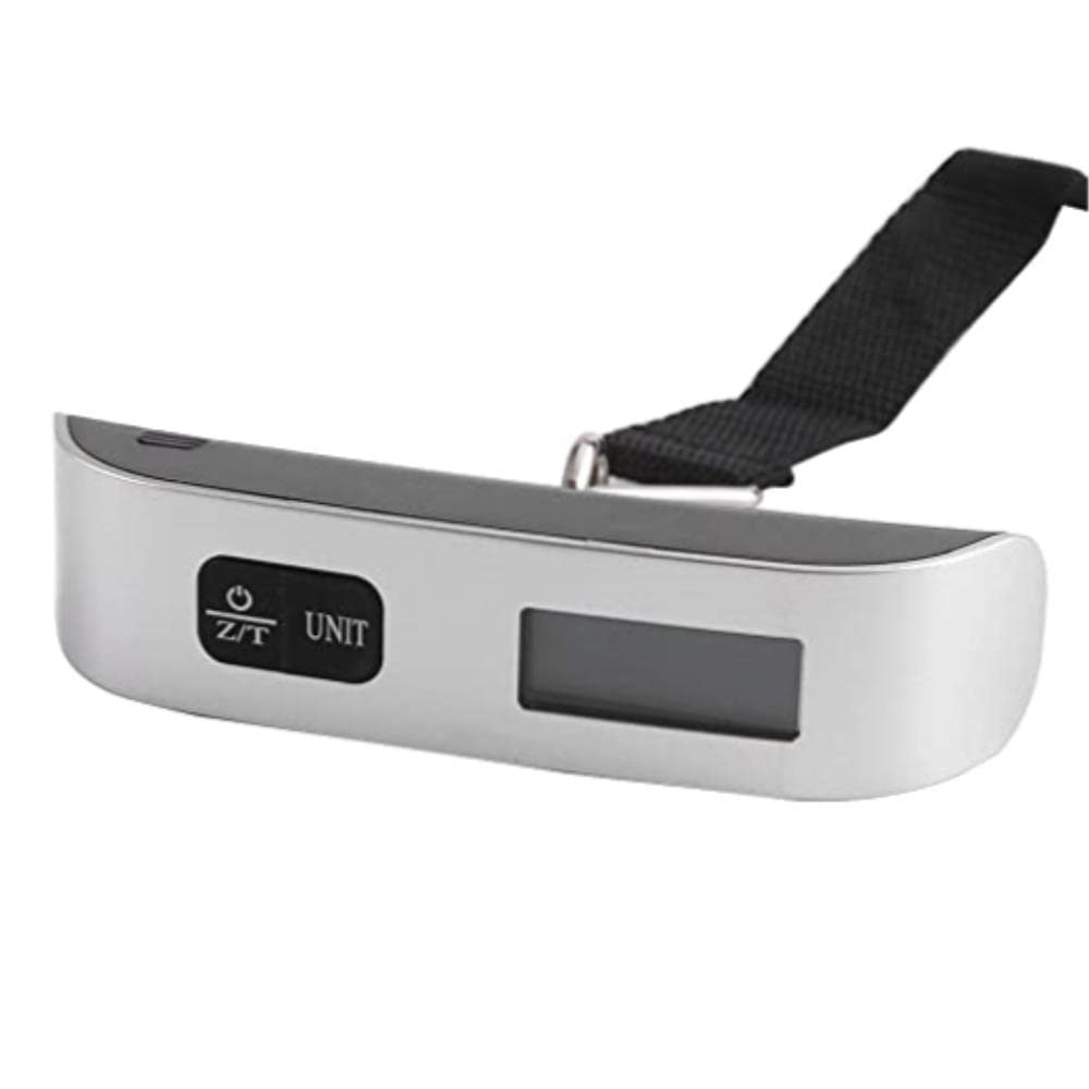 NPQPNAFC Travel with Confidence: Compact Handheld Luggage Scale with LCD Backlight T-Shaped Design & High Precision Weighing up to 110lbs - Ideal for