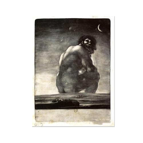 Artwork décoration de bureau Goya toile pour mur vide sans cadre 20x28
