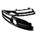 Car Fog Lights Grille Cover Auto Front Lower Bumper Racing Grills Fit for Audi A4 S4 B7 Sedan Avant Cabrio S-Line Quattro 2005-2009 8E0807681G 8E0807682F Fog Lights Grille