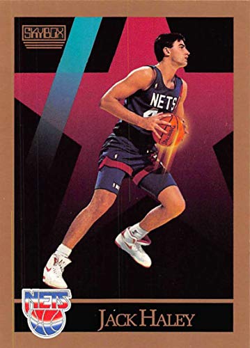 1990-91 SKYBOX #180 JACK HALEY RC NEW JERSEY NETS BASKETBALL OFFICIAL TRADING CARD OF NBA