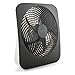 Treva 10-Inch Portable Fan, Powered by Battery and/or AC Adapter - Desk Fan Air Circulating with 2 Cooling Speeds for Personal and Travel Use (Black) (OOS)
