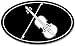 Oval Violin and Bow Crossed 3M Reflective Sticker| Classical Music Violinist