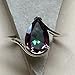 Natural Rocks by Kala Beautiful 2ct Mystic Topaz 925 Solid Sterling Silver Ring Size 5, 6, 7, 8, 9