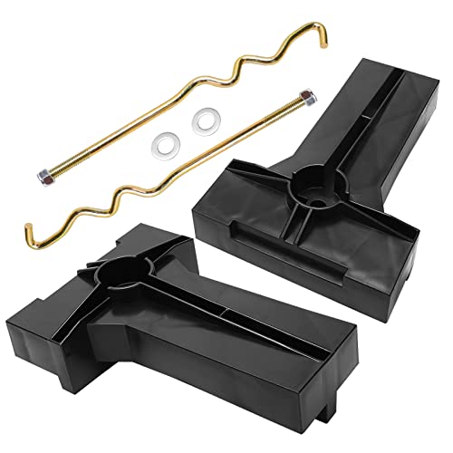 Roykaw Golf Cart 8V Battery Hold Down Plate With Rods Kit,Compatible With Club Car Precedent 2008.05-Up Electric Models, Replaces # 103374801, 103357701 #TOP1