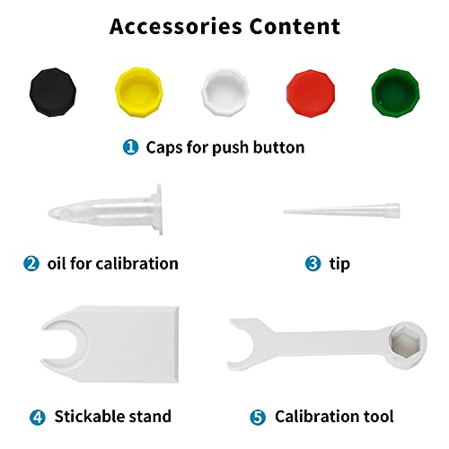 Taisitesmart Micropipette 100Ul-1000Ul Single Channel Pipettor Adjustable Micro Pipette For Laboratory School High Accurate Lab Pipette #TOP4