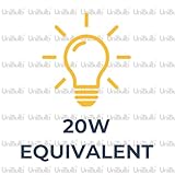 Unibulb G9 LED Light Bulbs, 200 Lumens, 1.8W (20W Halogen Equivalent), Warm White (2700k), 220-240V, Bi-Pin Base Energy Saving, T3, Pack of 2 - Image 4