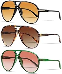 3pack (Black/Gradient Orange+tortoise/Gradient Tea+green/Gradient Pink)