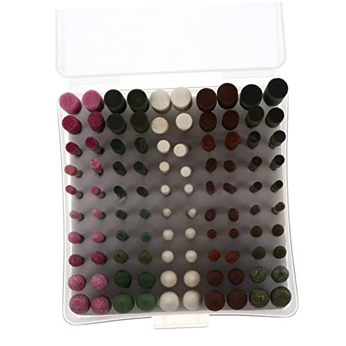 PRETYZOOM 100pcs Grinding Wheel Heads Versatile Small Grinding Heads for Polishing and Carving Material for Long-Lasting Use