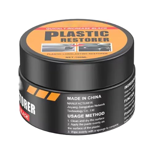 車内装プラスチック傷消し 車内装傷消しの内装磨き ワックス仕上げでアップデートされたインテリアレザーパネル 清掃防塵メンテナンス研磨コーティングペースト 、トラック、コンバーチブルカートラベルキャンピングカーおよび自動車用カーケア用品
