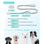 4/5/6FT Heavy Duty Dog Leash with 2 Comfortable Padded Handles, Reflective Rope Leashes with Quick Release/Locking Tactical Frog Clip for Small Medium and Large Dogs, Army Green - Image 6