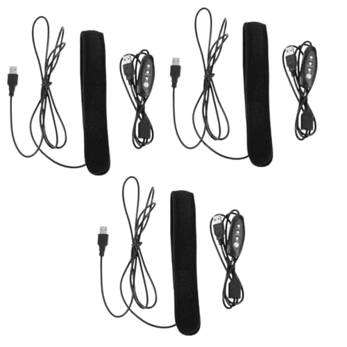 OSALADI 3piezas Calefactor USB Ajustable para Lentes De Cámara y Telescopios Previene La Condensación Rocío para Fotografía Alta Humedad