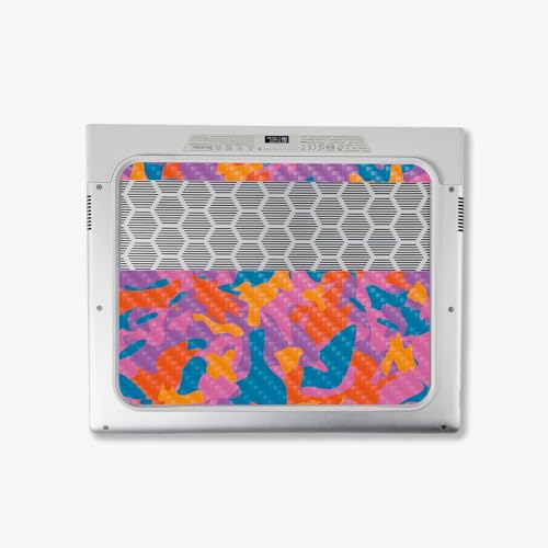 Image of MightySkins Carbon Fiber Skin Compatible With Alienware X14 R2 (2023) Full Wrap Kit - Pop Camouflage | Protective Durable Textured Carbon Fiber Finish | Easy To Apply & Change Styles | Made in the USA