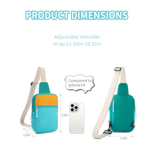 Image of Birthday Gifts for 8 9 10 11 12 Year Old Teens Girls Kids, Fanny Pack Crossbody Bag Sling Belt Bags Purse, Dorm Travel Essentials for Girls Fashion, Preppy Tween Teen Girl Gift Trendy Stuff