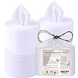 Disposable Face Cloths for Washing Face， Facial Towel, Disposable Dry Wipes for Your Face...