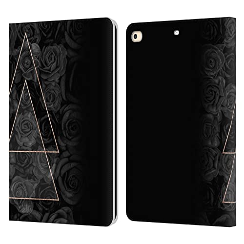Étui portefeuille iPad 9.7 anti-rayures LebensArt Triangle Or Rose élégant