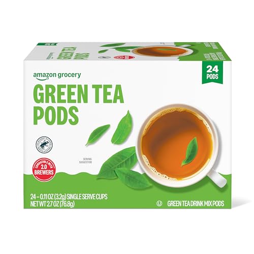Amazon Grocery, Green Tea Pods, 2.7 Oz, 24 Ct - image 6