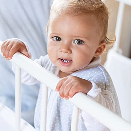 Molis & Co 2.5 Tog Winter Baby Sleeping Bag With Feet, 3 Years, Warm Baby Sleep Sack With Legs. Unisex Grey Print. Cotton Toddler Wearable Blanket For Boys And Girls. #TOP3