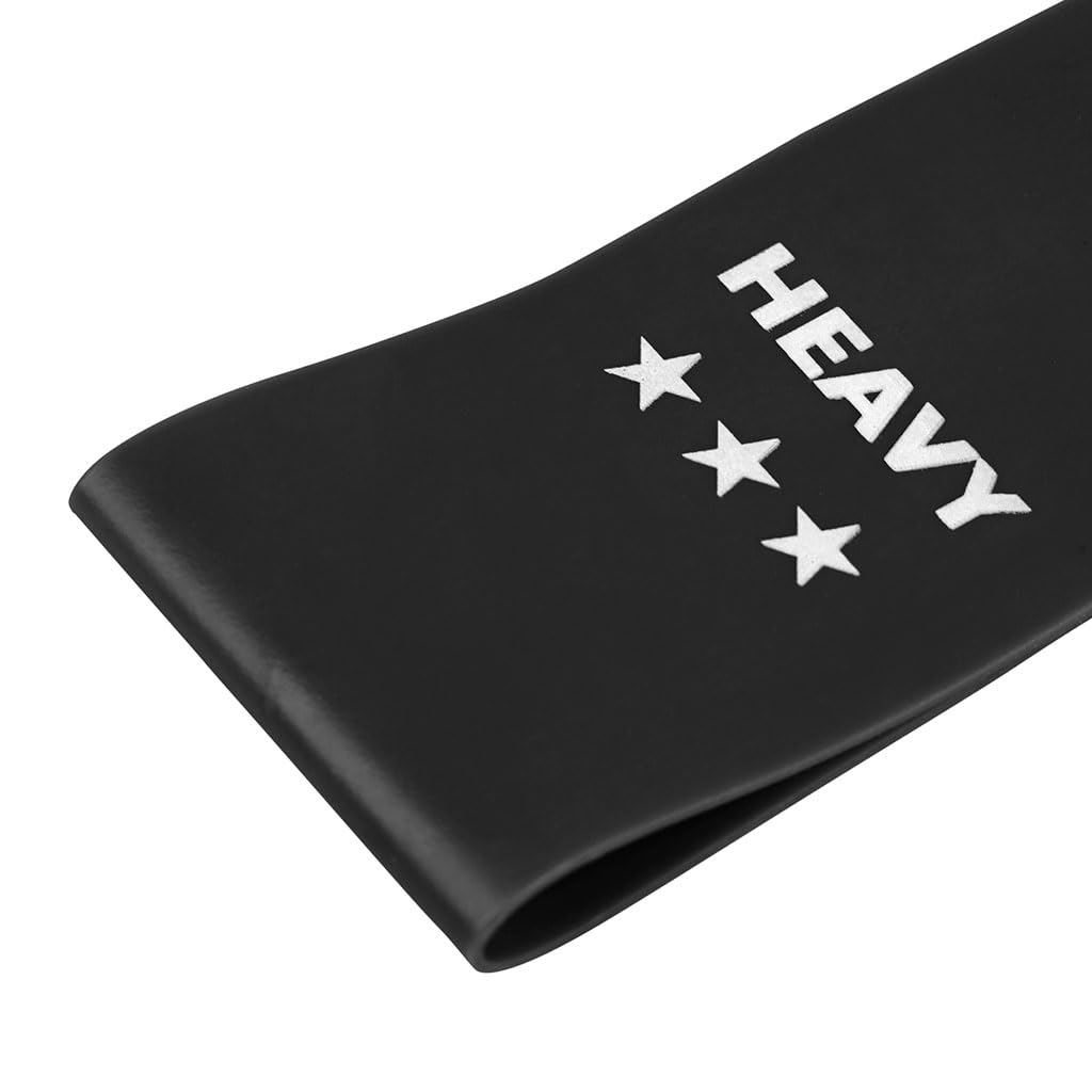 UPFIT - Gumki fitness, opaska fitness - Elastyczny trening siłowy - 3 gumki - 3 poziomy oporu (lekki, średni i ciężki) - 3 kolory: różowy, niebieski i szary - Wytrzymały - Łatwy w użyciu