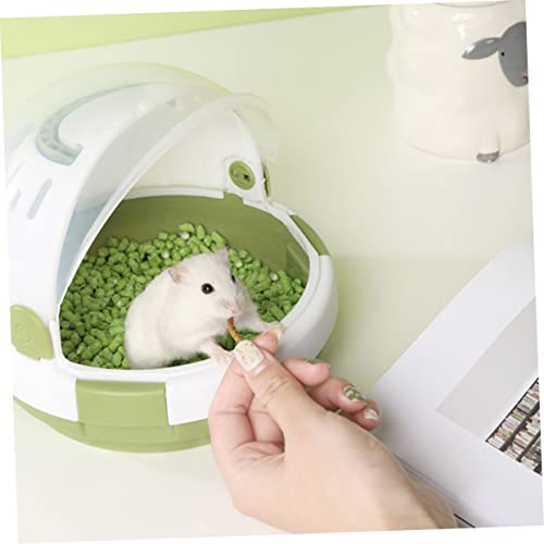Ipetboom Hamster Fora Da Gaiola Caixa De Transporte De Hamster Portátil Gaiola De Viagem Para Hamste