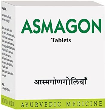 Nirogam AVN Ayurveda Asmagon 100 Tablets - for Breathing
