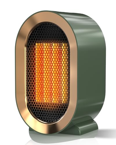 QQT Electric Space Heater,Portable Energy Efficient Space Heaters for Indoor