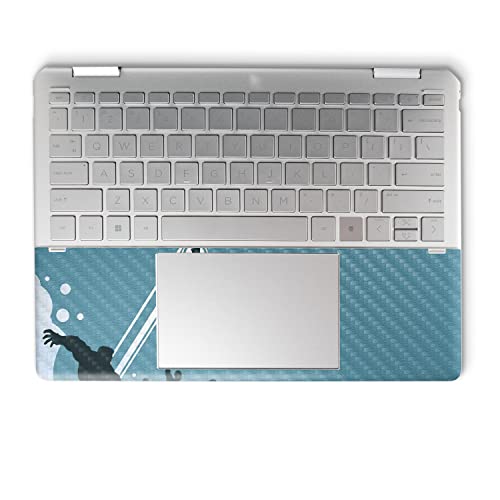 Image of MightySkins Carbon Fiber Skin Compatible with HP Spectre x360 14 inch (2022) Full Wrap Kit - Super Squad | Protective, Durable Textured Carbon Fiber Finish | Easy to Apply | Made in The USA