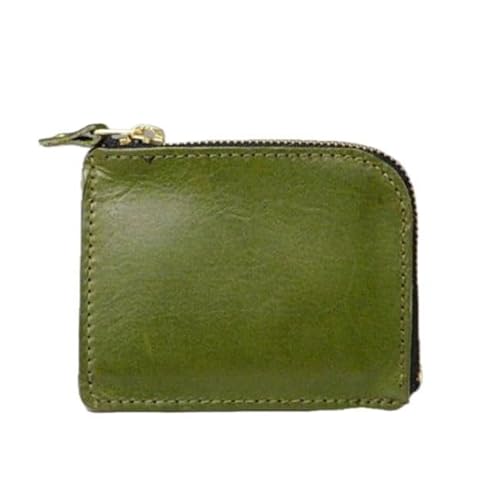 財布 ミニ 財布 メンズ カーキ 1002 日本製 コインケース 革小物 牛革 栃木レザー使用