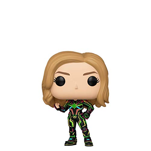 Funko Pop! Vinyl Bobble Captain Marvel with Neon Suit - Figura de Vinilo...